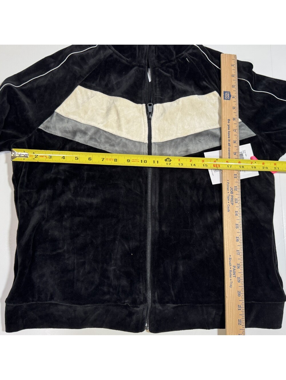 Lusso Black Phoenix Suns Nixie Colorblock Chevron Full-Zip Jacket Womens XL NWT - Picture 6 of 9